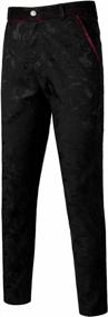 img 3 attached to VATPAVE мужские готические брюки косплей костюм брюки стимпанк викторианские брюки