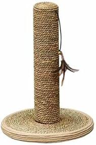 img 2 attached to 🐱 Premium PetPals Seagrass Scratching Post: Ultimate Solution for Cat's Natural Needs