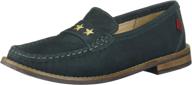 marc joseph new york embroidered boys' shoes ~ loafers логотип