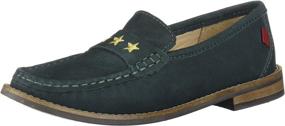 img 4 attached to MARC JOSEPH NEW YORK Embroidered Boys' Shoes ~ Loafers