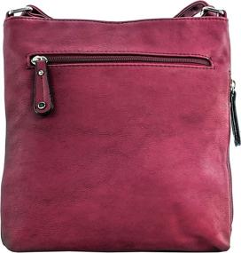 img 1 attached to Purse King Concealed Carry Handbag Women's Handbags & Wallets ~ Shoulder Bags