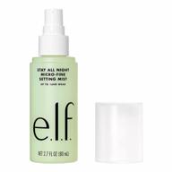 e.l.f. stay all night micro-fine setting mist, hydrating & refreshing makeup setting spray for 16hr wear-time, vegan & cruelty-free, 2.7 fl oz логотип