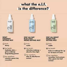 img 1 attached to E.L.F. Stay All Night Micro-Fine Setting Mist, Hydrating & Refreshing Makeup Setting Spray For 16HR Wear-Time, Vegan & Cruelty-Free, 2.7 Fl Oz