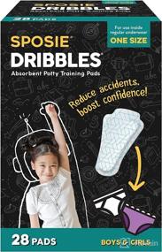 img 4 attached to Sposie Dribbles Absorbent Training Toddlers