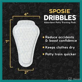 img 3 attached to Sposie Dribbles Absorbent Training Toddlers