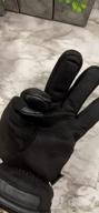 img 1 attached to Men'S & Women'S OZERO Heated Winter Gloves - Touchscreen, Waterproof, Anti-Slip Thermal Glove Gift For Dad. review by Ethan Carpenter