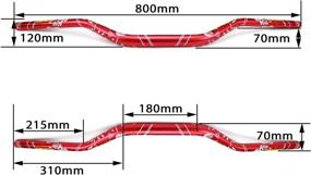 img 1 attached to 🏍️ JFG RACING Dirt Bike Handlebars: Upgrade Your Riding Experience with Fat Grip, Bar Pad, and Universal Fit for CR and XR Series