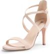 chic and comfortable wedding shoes for women - idifu 3 inch ankle strap strappy heels logo