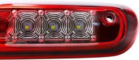 img 1 attached to High Mount LED Third Brake Light for 2007-2013 Chevy Silverado GMC Sierra 1500 2500HD 3500HD Cargo Tail Rear Lamp Stop Light