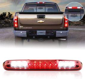 img 4 attached to High Mount LED Third Brake Light for 2007-2013 Chevy Silverado GMC Sierra 1500 2500HD 3500HD Cargo Tail Rear Lamp Stop Light