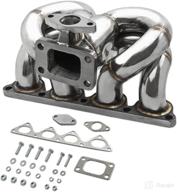 🔥 tm-d-s-rh turbo manifold by dna motoring: high-quality stainless steel construction logo