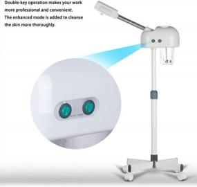 img 3 attached to Revitalize Your Skin With AceFox Professional Ozone Facial Steamer: Hot Mist Function, Adjustable & Rotatable Nozzle, Perfect For Home And Salon