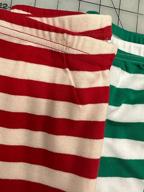 img 1 attached to 100% Cotton Family Feel Striped Christmas Pajamas 🎄 Set for Boys and Girls - 2 Piece PJ Set review by Todd Lowry