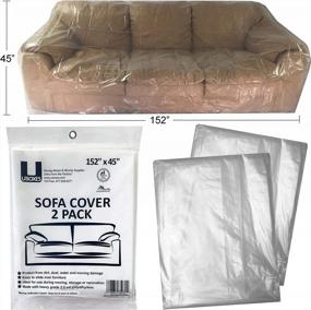 img 3 attached to Protect Your Sofa During Moves & Storage With UBOXES Sofa Moving Covers - 2 Pack (45" X 152")