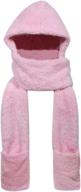 🧥 fleece womens hooded pockets: bioterti women's accessories for scarves & wraps логотип