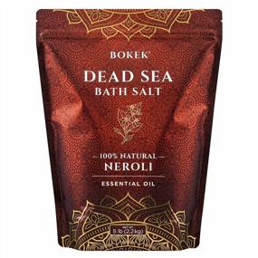 img 4 attached to Large 5-Pound Bag Of Bokek Organic Neroli Bath Salt Scented With Certified Organic Essential Oil And Dead Sea Salt For Effective Relaxation And Detoxification