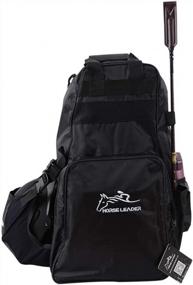 img 3 attached to Carry Your Equestrian Essentials In Style With UNISTRENGH Professional Horse Riding Boots Bag