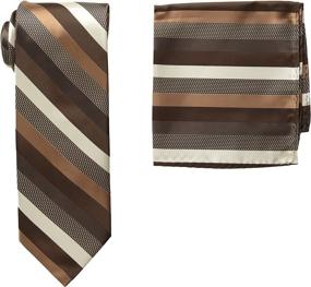 img 1 attached to Stacy Adams Microfiber Striped Men's Accessories: Ties, Cummerbunds & Pocket Squares