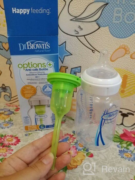 img 3 attached to Dr Brown Wide Neck Baby Bottle 1 Pack review by DoYun Hwang ᠌