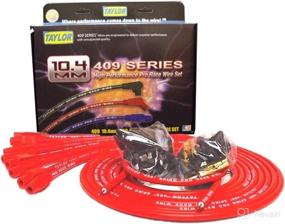 img 1 attached to 🔥 Boost Performance with Taylor Cable 79255 Red 10.4mm Universal Fit 8-Cylinder Spiro Pro Race Spark Plug Wire Set