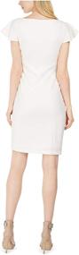 img 2 attached to Calvin Klein Womens Flutter Popcorn Women's Clothing via Dresses