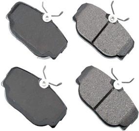 img 1 attached to 🔵 Akebono-EUR493 Brake Pads