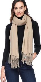 img 1 attached to 🧣 Hoyayo Cashmere Wool Shawl Wraps: Luxurious Women's Accessories at Scarves & Wraps