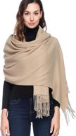 🧣 hoyayo cashmere wool shawl wraps: luxurious women's accessories at scarves & wraps logo