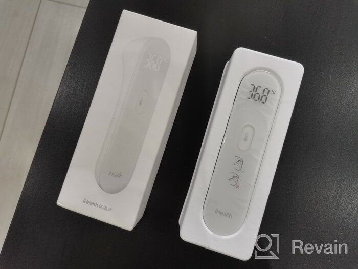 img 2 attached to iHealth PT3 No-Touch Forehead Thermometer: Digital Infrared Touchless Thermometer with Ultra-Sensitive Sensors for Adults, Kids, and Babies. review by Anastazja Skorek ᠌