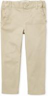 stylish skinny chino pants for baby and toddler girls at the children's place logo