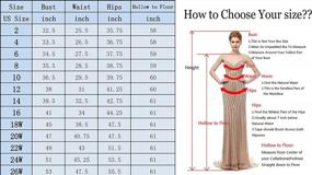 img 3 attached to Sarahbridal Juniors Sweetheart Bridesmaid Dresses Chiffon Long Prom Evening Gown Pleated