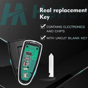 img 2 attached to Enhanced Key Fob Replacement for Ford Explorer Edge Taurus Flex Expedition Focus Maverick Lincoln MKX MKS MKT Navigator - Self-Programming Smart Remote Keyless Entry - FCC ID: M3N5WY8609/M3N5WY8610