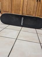 img 1 attached to Scientoy Skateboard, Beginner Skateboards, 31" X 8" Complete Pro Skateboard With Repair Kit For Kids/Boys/Girls/Youth/Adults, 9 Layer Canadian Maple Double Kick Skateboard For Outdoors review by Matt Charlton