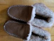 img 1 attached to 🏻 Nonslip Boys' Outdoor Chaps Moccasin Slippers: Premium Shoes for Active Feet review by Douglas Norton