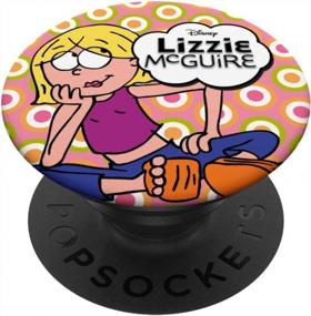 img 4 attached to Disney Channel Lizzie McGuire Phone & Tablet PopSockets PopGrip: Interchangeable Swappable Grip For Enhanced Use
