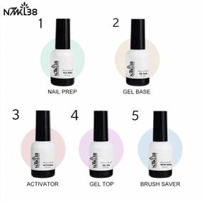 img 2 attached to 💅 Durable DIY Acrylic Nail Art with NMKL38 Dipping Powder Starter Kit - No UV/LED Required!