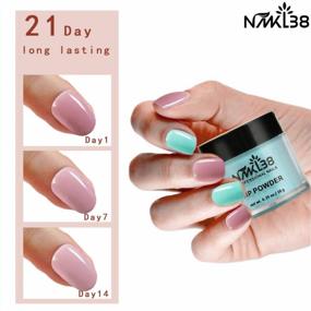 img 3 attached to 💅 Durable DIY Acrylic Nail Art with NMKL38 Dipping Powder Starter Kit - No UV/LED Required!