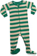 leveret organic cotton pajamas sleeper apparel & accessories baby boys good in clothing logo