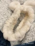 img 1 attached to 👘 Winthome Oversized Sherpa Hoodie Blanket for Women and Men, Warm and Cozy Giant Hooded Blanket with Big Hood and Giant Pocket, Perfect Gifts for Adults and Teenagers (Gray/Beige, M) review by Karl Swift