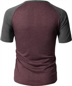 img 1 attached to H2H Henley Short Sleeve Buttoned Men's Apparel