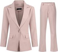 professional power dressing: yynuda women's 2 piece business suit set for the modern office lady logo
