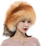 оставайтесь уютными и стильными с женскими шапками valpeak из натурального лисьего меха для зимних приключений на свежем воздухе логотип