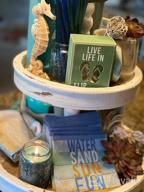 img 1 attached to Flip Flops 3X4 Beach House Decor Box Sign Primitives By Kathy 21005 review by Rachel Murray
