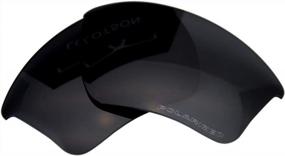img 4 attached to Polarized Replacement Lenses For Oakley Half Jacket 2.0 XL Sunglasses - 100% UVAB Protection And Multiple Color Options