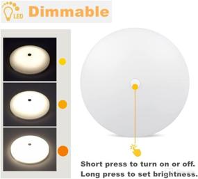 img 2 attached to 🚚 Versatile 12V Dimmable LED Puck Light for RVs, Trailers & Trucks - Surface Mount, 4.5 Inches, 4000K Neutral White