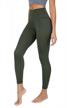 ultimate comfort and style: yogalicious lux high waist leggings with ankle length and no elastic waistband logo