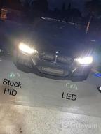 img 1 attached to SUPAREE LED Headlight Bulbs D1S/D1R, 6000K White, 70W 12000LM Bright Conversion Kits For High Low Beam, Plug And Play To Original HID Ballast, Pack Of Two review by Tremain Lapan