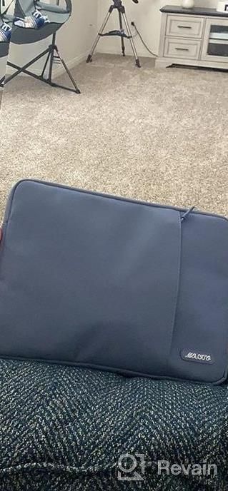 img 1 attached to Protect Your Laptop With MOSISO Sleeve Bag - Perfect Fit For MacBook Pro, Surface Laptop, Dell XPS & More! review by Randy Montiel