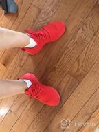 img 1 attached to Get Moving With Damyuan Women'S Lightweight Walking Shoes - Perfect For Tennis, Sneakers, Running And Casual Wear! review by John Faxon