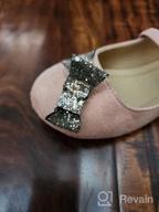 img 1 attached to Luffymomo Toddler Little Princess Black B Girls' Flats - Shoes for Optimal SEO review by Jay Elmo